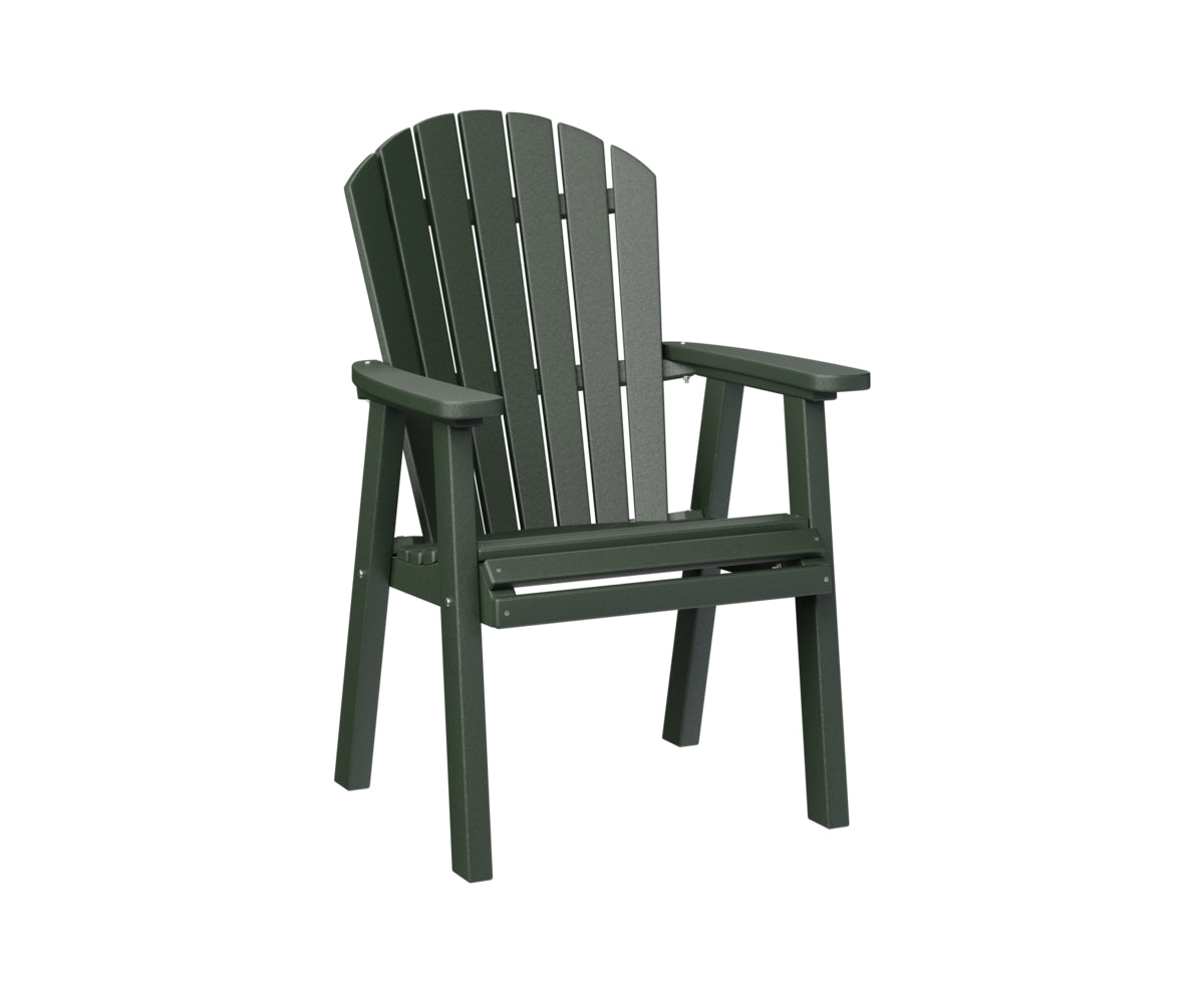 Berlin Gardens Comfo Back Dining Chair - Ergonomic Outdoor Patio Furniture for Garden, Deck, Poolside - Comfortable & Weather-Resistant