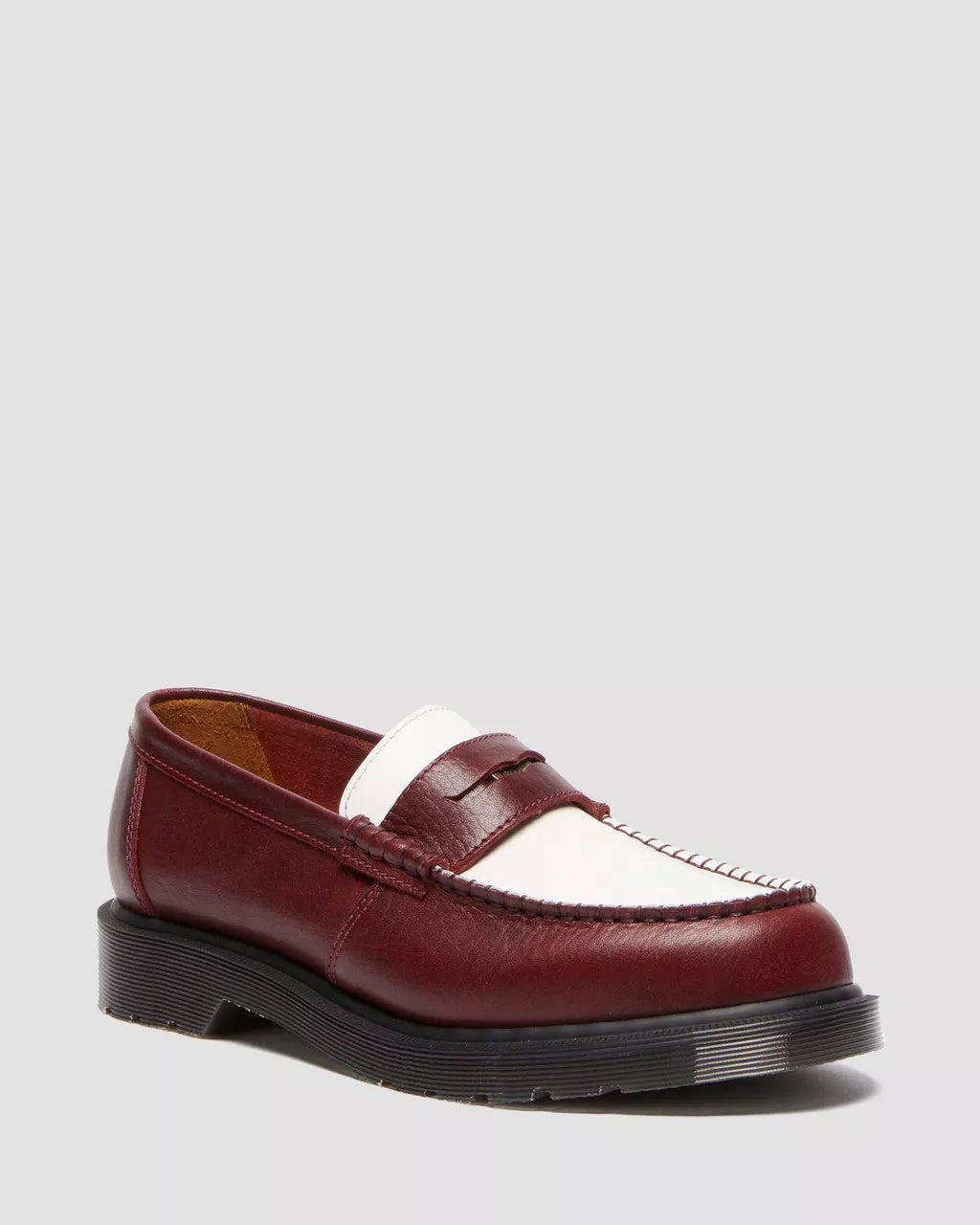 Stylish Penton Two-Tone Smooth Loafers for Men & Women - Comfortable Slip-On Shoes for Casual Wear, Office & Travel