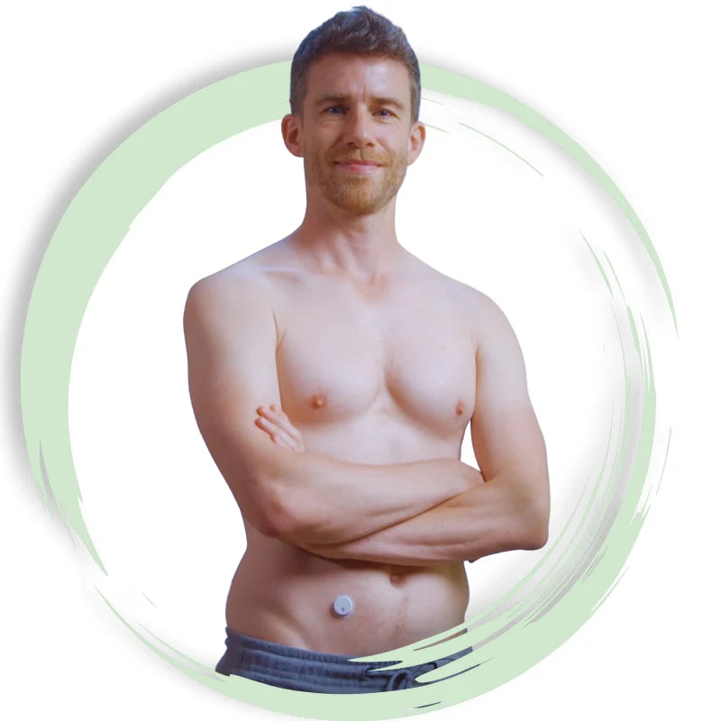 AiDEX X Continuous Glucose Monitoring (CGM) Sensor - Accurate Real-Time Blood Sugar Tracker for Diabetes Management - Perfect for Athletes, Fitness Enthusiasts & Health-Conscious Individuals