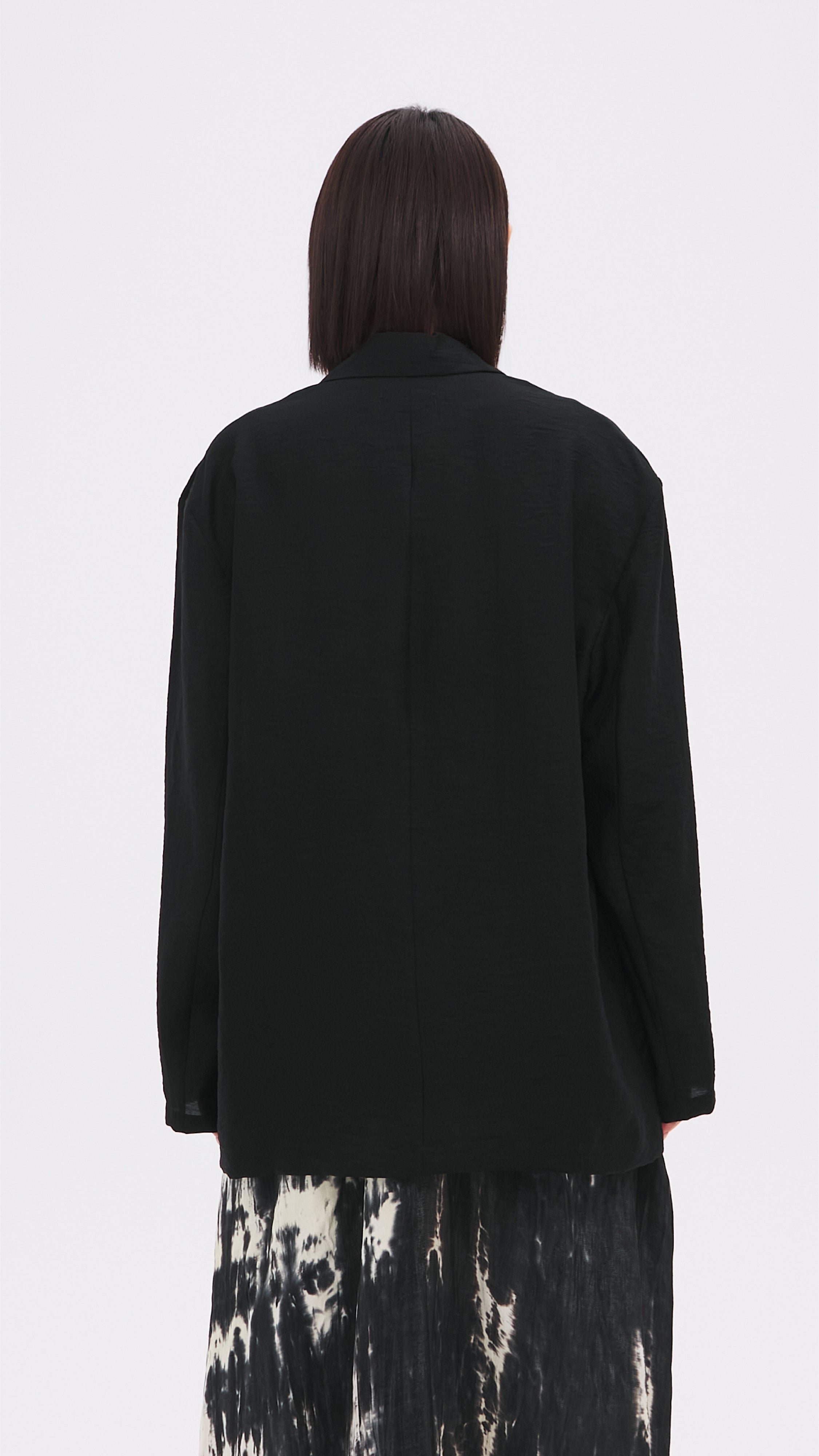 Women's Lightweight Sheer Fabric Blazer Jacket - Elegant Office Wear & Spring Summer Fashion Blazer for Business Casual Outfits