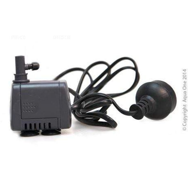 Aqua One Powerhead 400LH Water Pump for Aquariums 26-35 Gallon - High Performance Submersible Pump for Fish Tanks, Ponds & Hydroponics (Model 56182) - Perfect for Freshwater & Saltwater Aquatic Environments