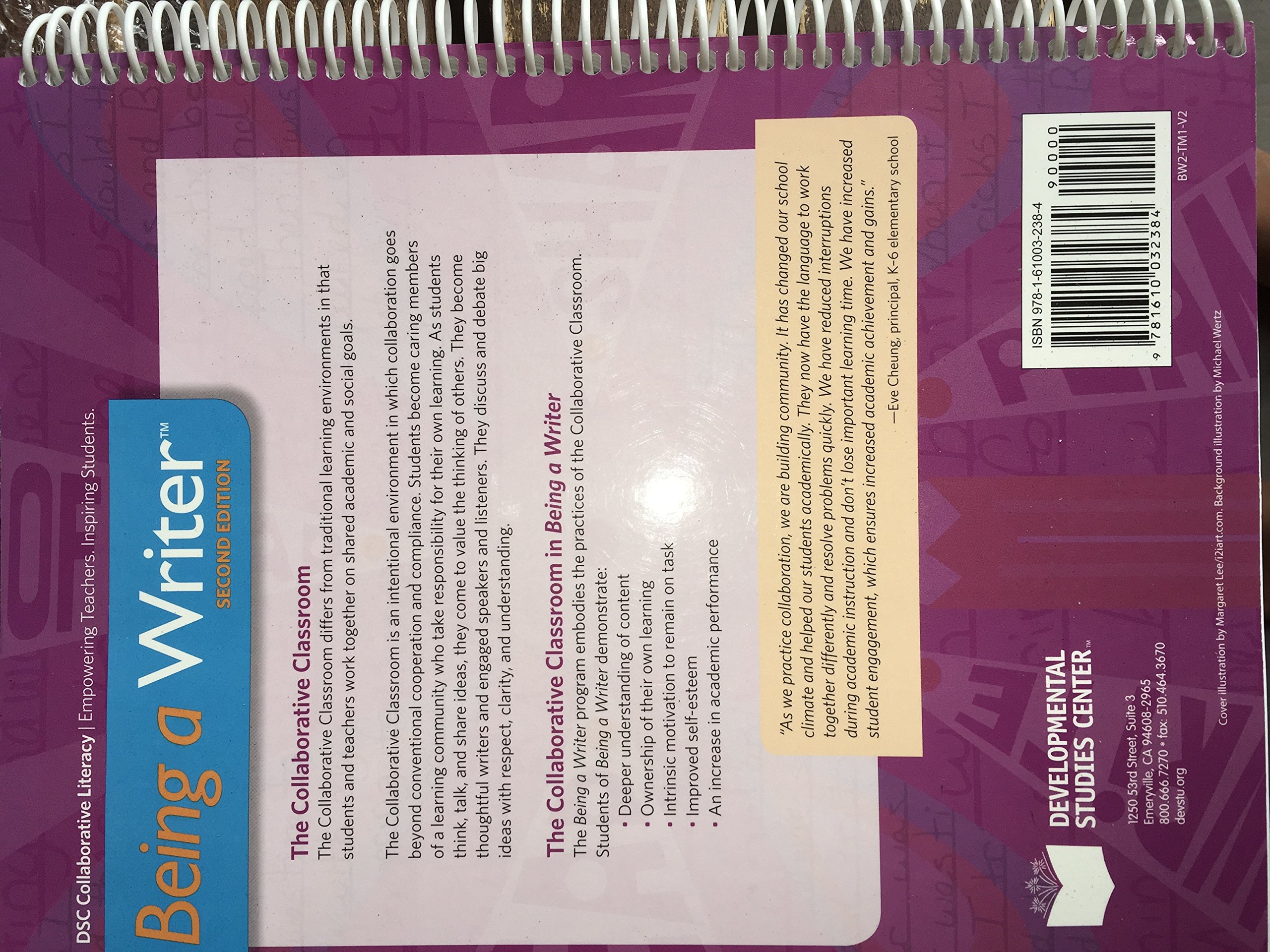 Being a Writer Teacher's Manual Grade 1 Volume 2 Second Edition - Writing Curriculum Guide for Elementary Educators | Classroom Instruction & Homeschool Teaching Resource