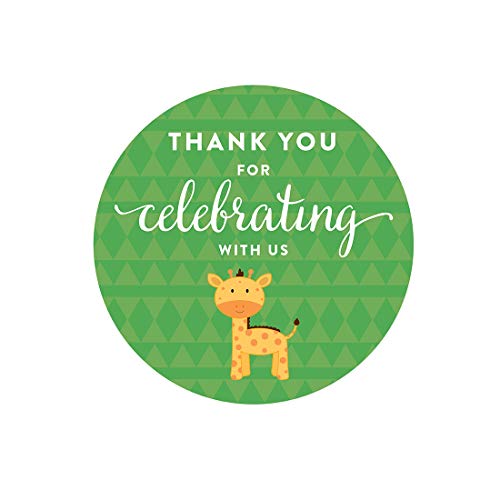 Label Thank You for Celebrating