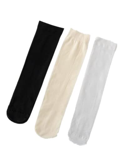 **Boys & Girls Knee High Socks for School Uniform - Comfortable Youth Socks for Summer - Perfect for School, Sports & Everyday Wear**