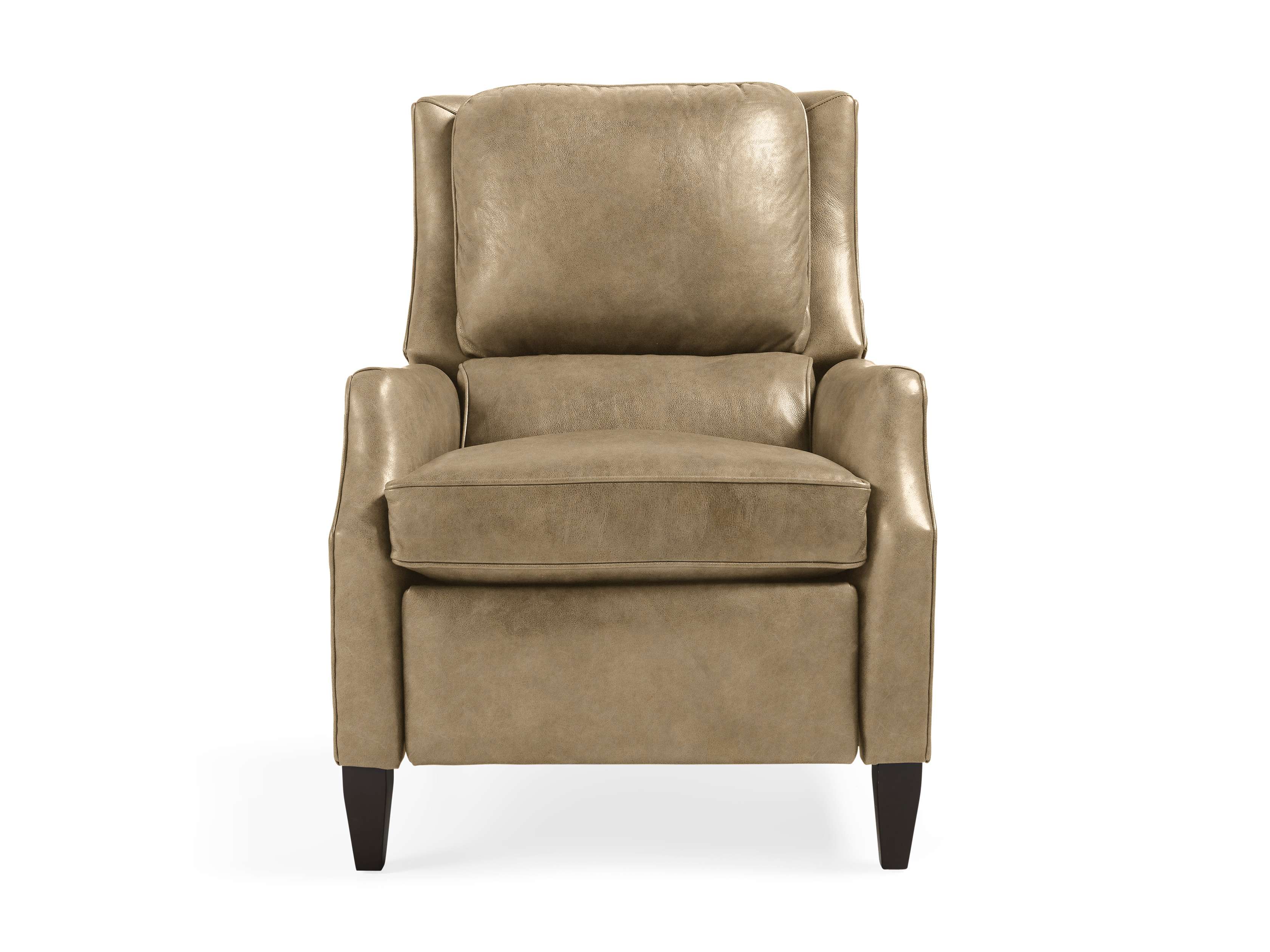 Premium Alex Genuine Leather Recliner Chair - Ergonomic Design for Living Room, Home Theater & Office Comfort - Brown PU Leather Sofa with Cup Holders & Lumbar Support