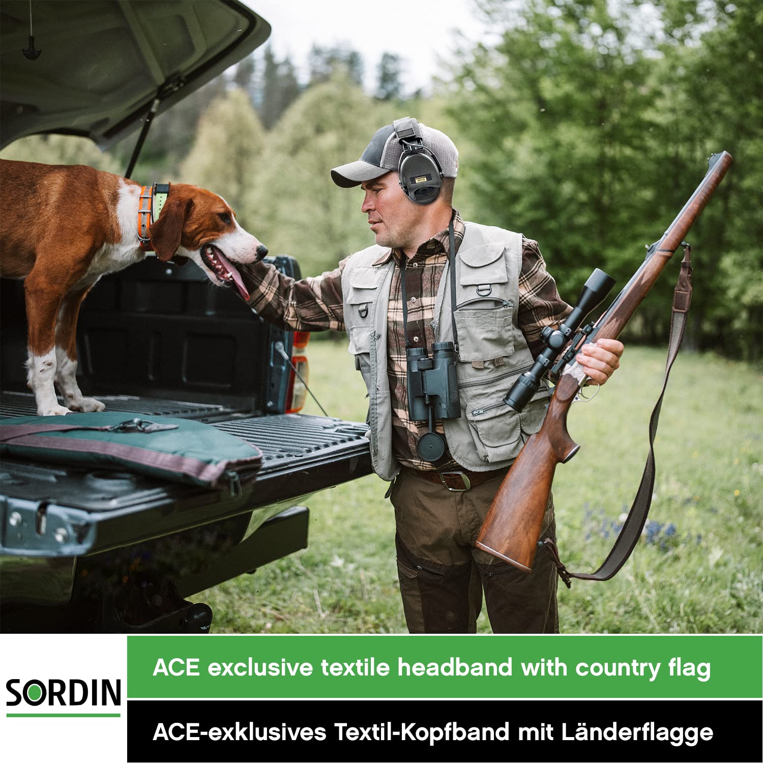 Sordin Supreme Pro-X Electronic Ear Defenders for Hunting & Shooting - Active Noise Cancelling Headphones with US Headband & Gel Ear Pads - Perfect for Range Shooting, Hunting, and Outdoor Sports