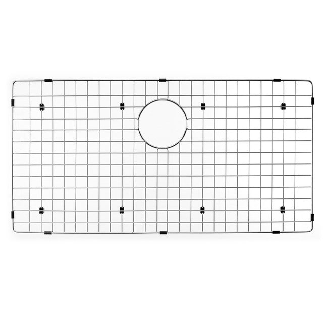 Houzer BG 7218 Stainless Steel Wirecraft Bottom Grid - Durable Kitchen Sink Grid for Dish Drying & Organization