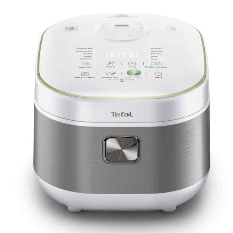 RK8621 1.5L Induction Rice Cooker - Smart Electric Rice Steamer with Non-Stick Inner Pot, 10 Cooking Functions & Keep Warm Feature - Perfect for Small Kitchens, Dorms & Office Use