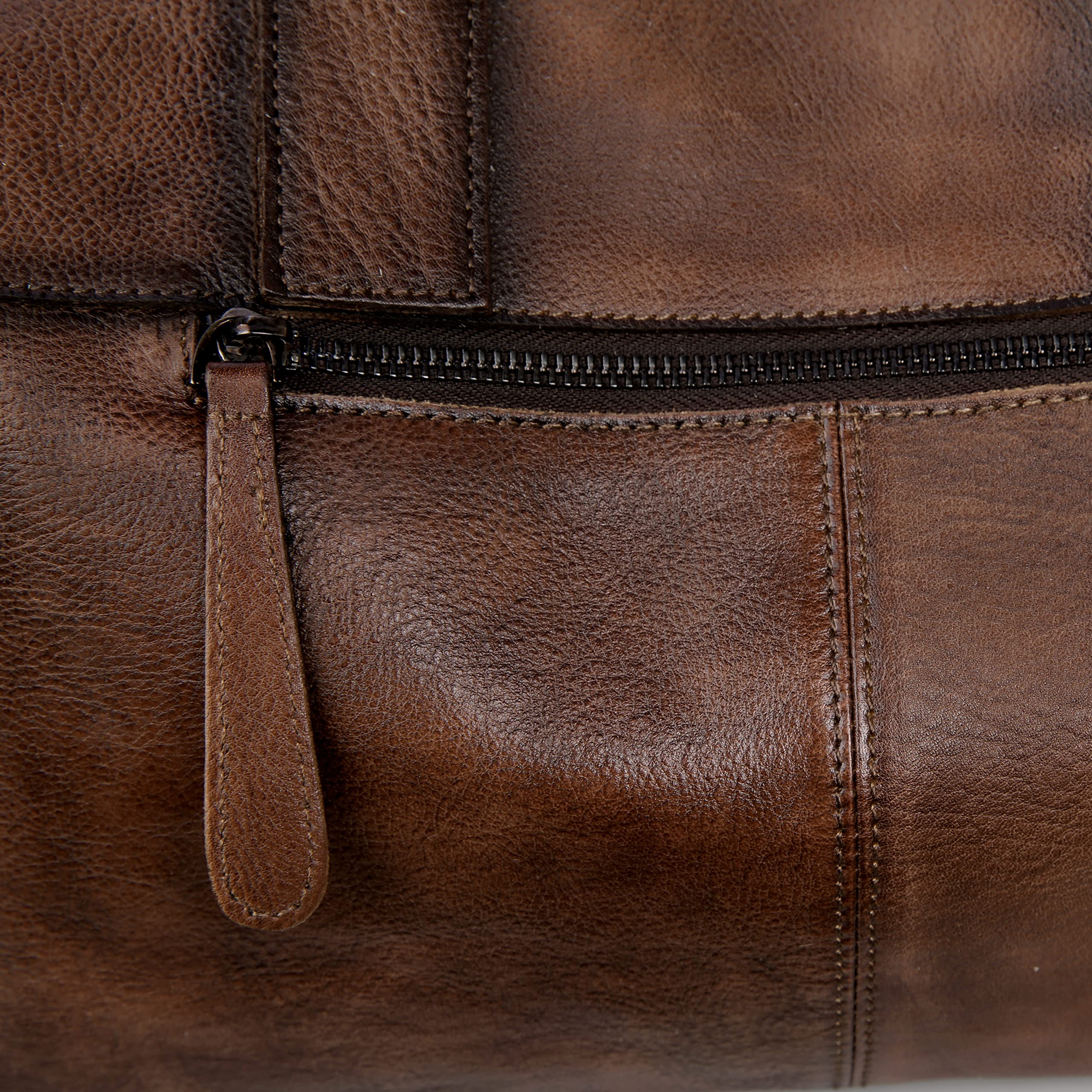 Genuine Leather Satchel Tote Bag for Women - Designer Top Handle Shoulder Bag with Large Capacity & Crossbody Strap - Perfect for Work, Travel & Everyday Use