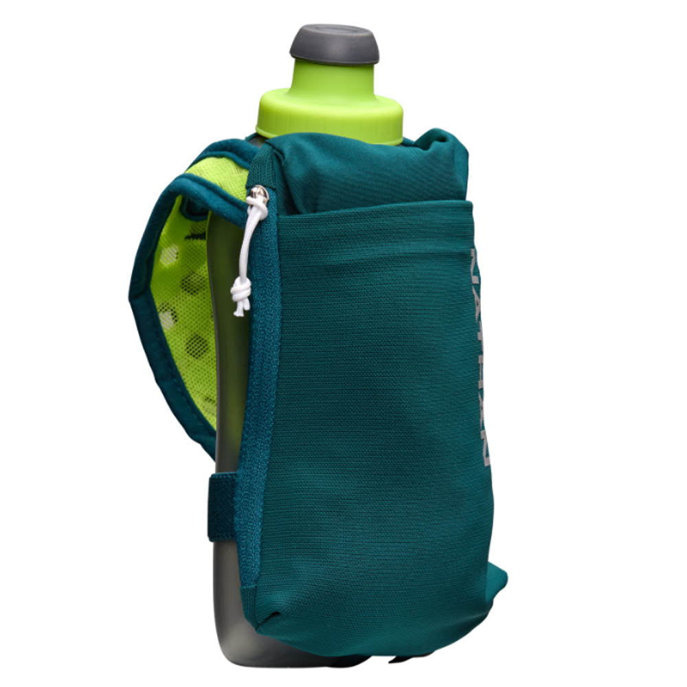 Nathan SpeedDraw 2 Insulated Stainless Steel 18oz Flask for Running, Hiking & Outdoor Adventures - Leakproof Water Bottle with Quick Draw Lid