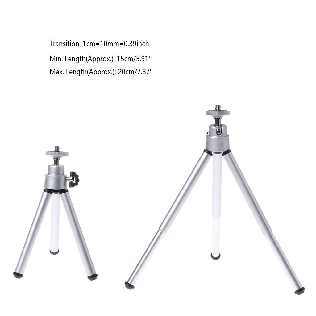 Flexible Tripod Stand for Digital Cameras & Camcorders - Adjustable Phone Gimbal Mount | Perfect for Vlogging, Travel Photography & Live Streaming