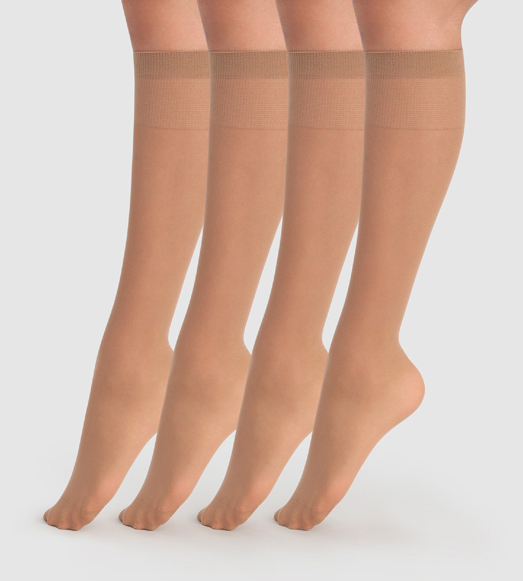 4 Pack of EcoDIM Semi-Opaque Tights 28D - Comfortable & Breathable Women's Hosiery for Work, Everyday Wear & Special Occasions