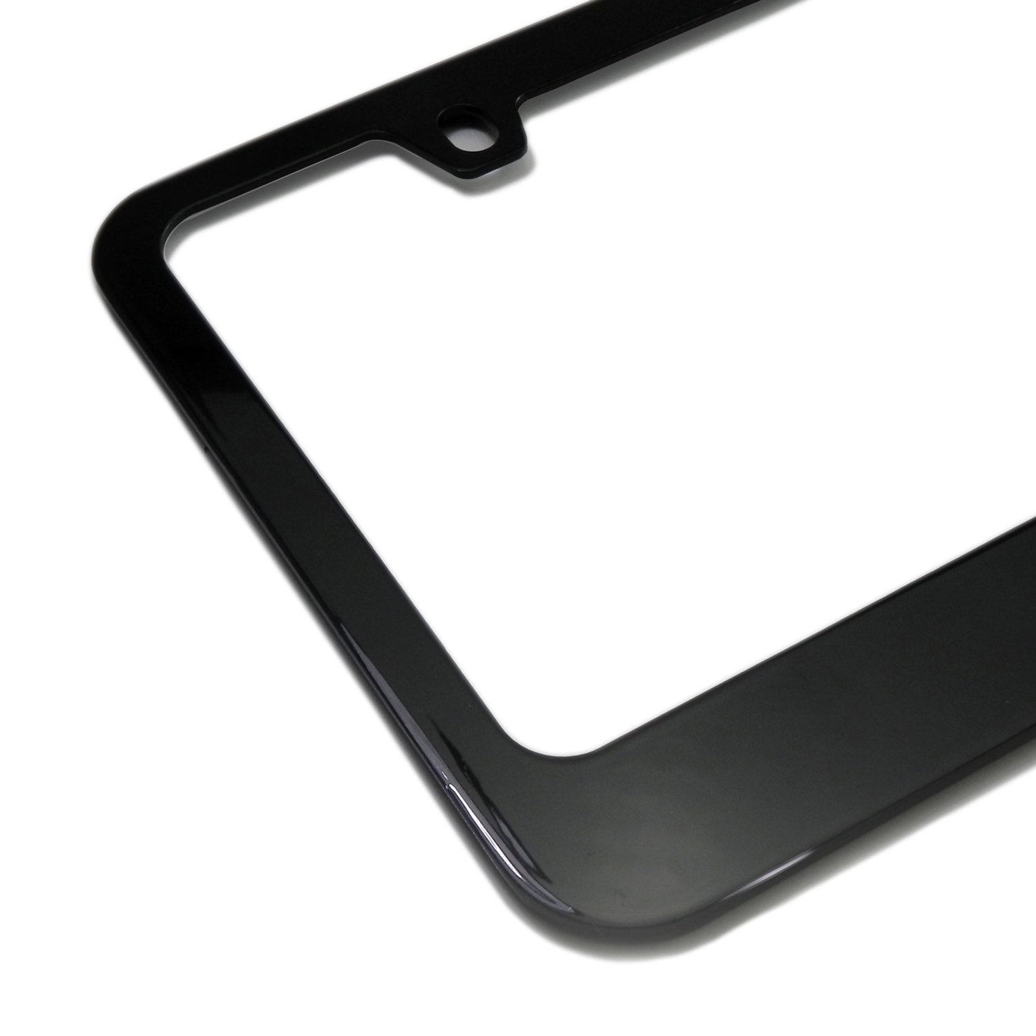 Dodge Charger Racing Stripe Black Metal License Plate Frame - Durable & Stylish Car Accessory for Dodge Charger Owners - Perfect for Car Shows, Racing Events & Custom Vehicle Upgrades