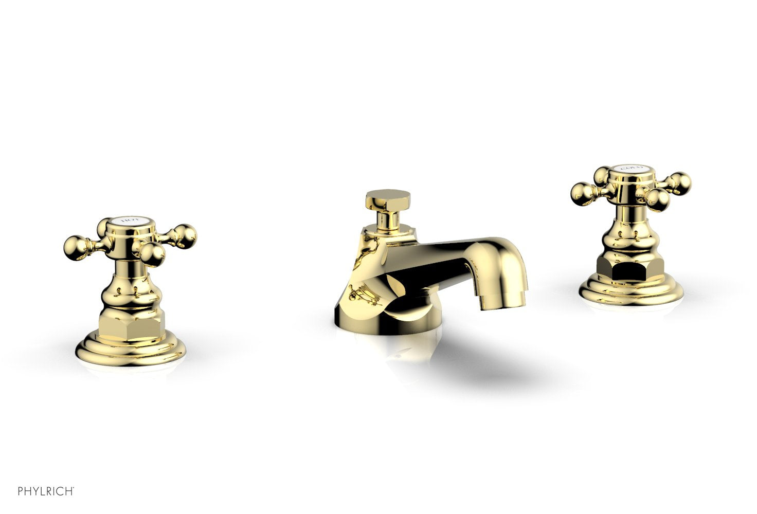 HEX TRADITIONAL Widespread Bathroom Faucet 500 01 - Perfect for Modern Vanities & Luxury Home Renovations