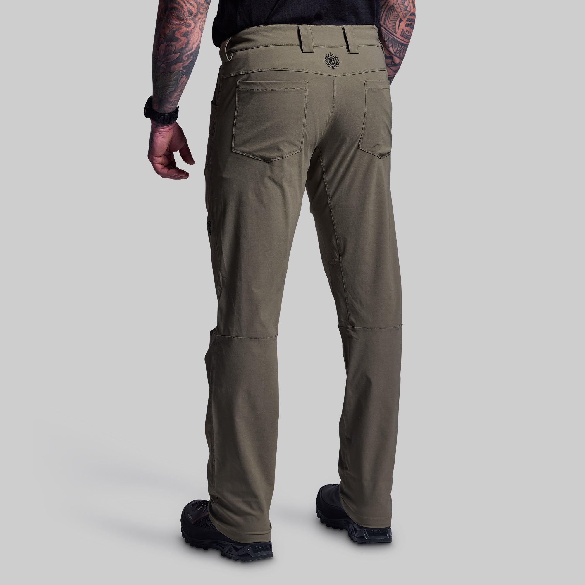 Men's Outdoor Tactical Pants - Durable OD Green Hiking & Work Pants for Camping, Hunting & Adventure Activities
