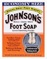 Johnson's Foot Soap - 8 Pack of Medicated Foot Cleansing Pads for Athletes Foot, Odor & Fungus Relief - Perfect for Gym, Sports & Travel Use
