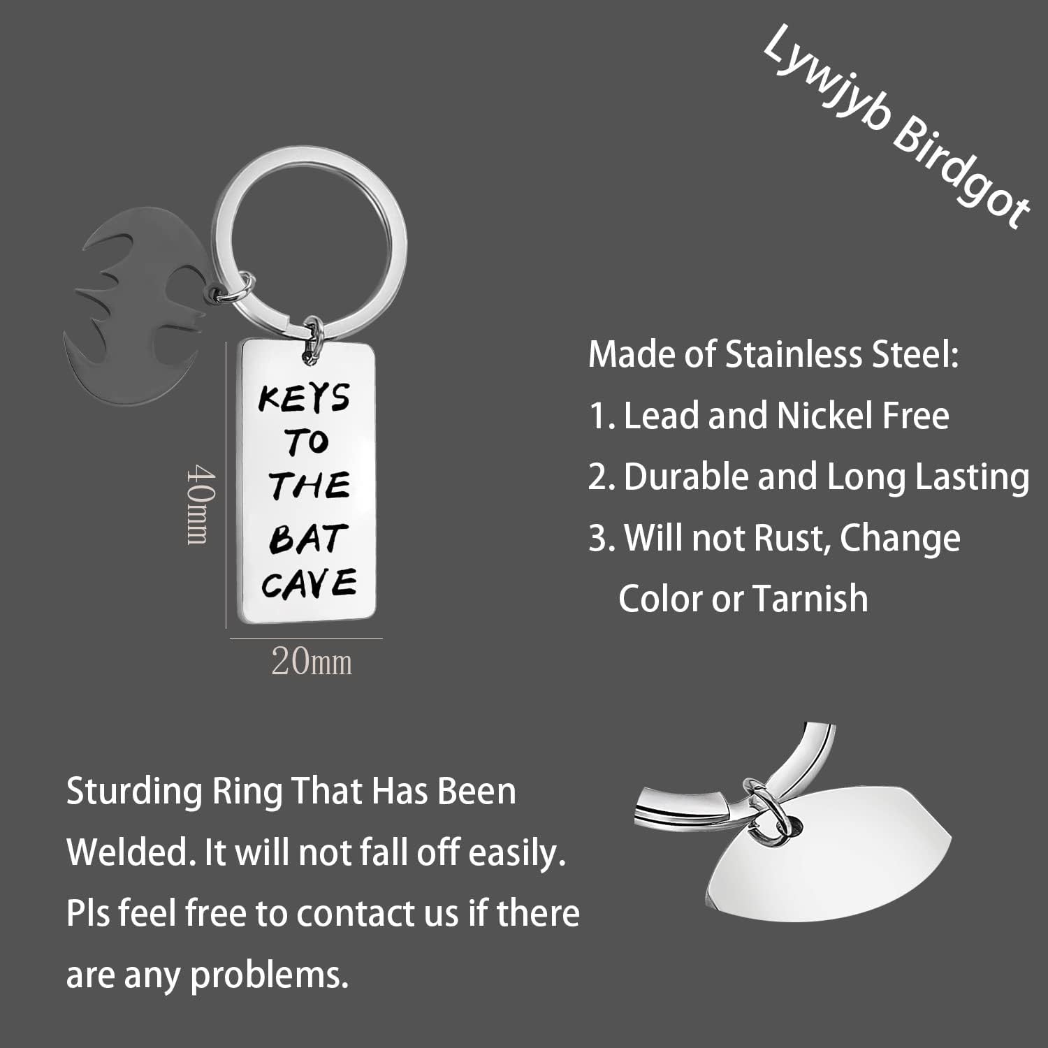 Movie Inspired Gifts - Keys To The Cave Keychain for Movie Fans | Perfect for Film Enthusiasts, Collectors & Gift Giving