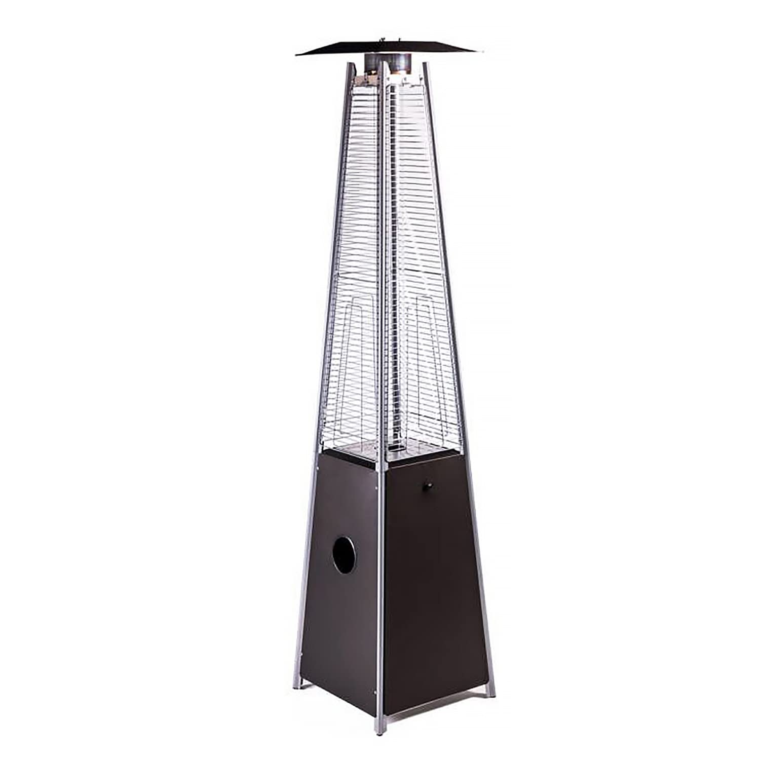 Pyramid Patio Heater - 48,000 BTU Stainless Steel Outdoor Heater with Weatherproof Cover - Perfect for Backyard, Deck, Garden & Restaurant Patio Heating
