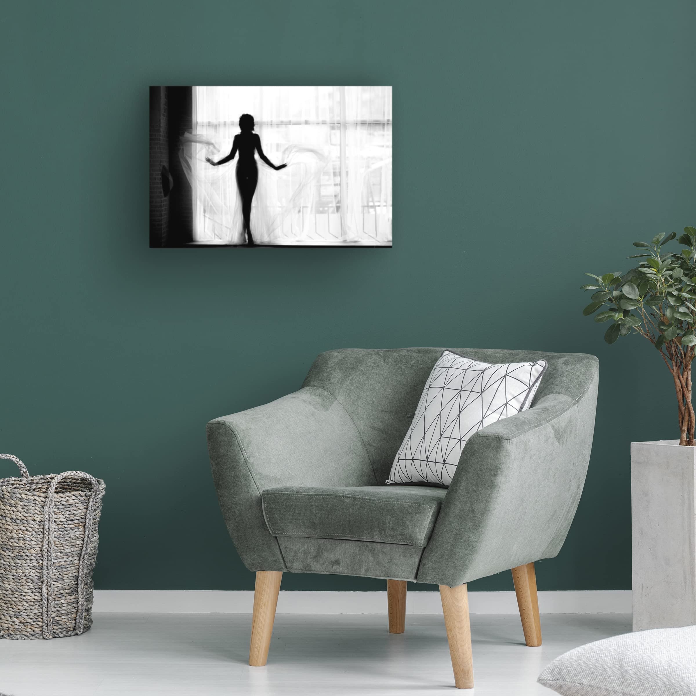 Anna's Porcelain Figurine Canvas Art Print - Elegant Home Decor for Living Room, Bedroom & Office | Trademark Fine Art Collection