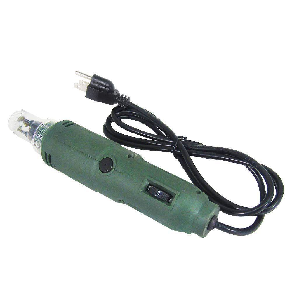 MXBAOHENG Electric Wire Stripper - Handheld Magnet Wire Stripping Machine for 0.3-3.0mm Coated Wires, Paint Scraper & Cutter Tool with 110V US Plug (Ideal for Electronics Repair, DIY Projects & Electrical Work)