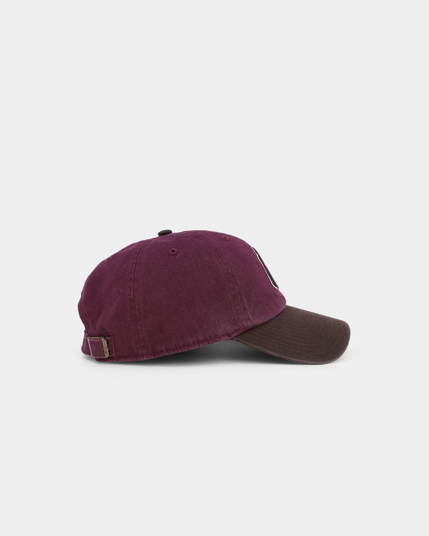 47 Brand New York Yankees 'Bacon Me Crazy' Snapback Hat - Dark Maroon/Brown Adjustable Strapback Cap for Baseball Fans & Streetwear Fashion