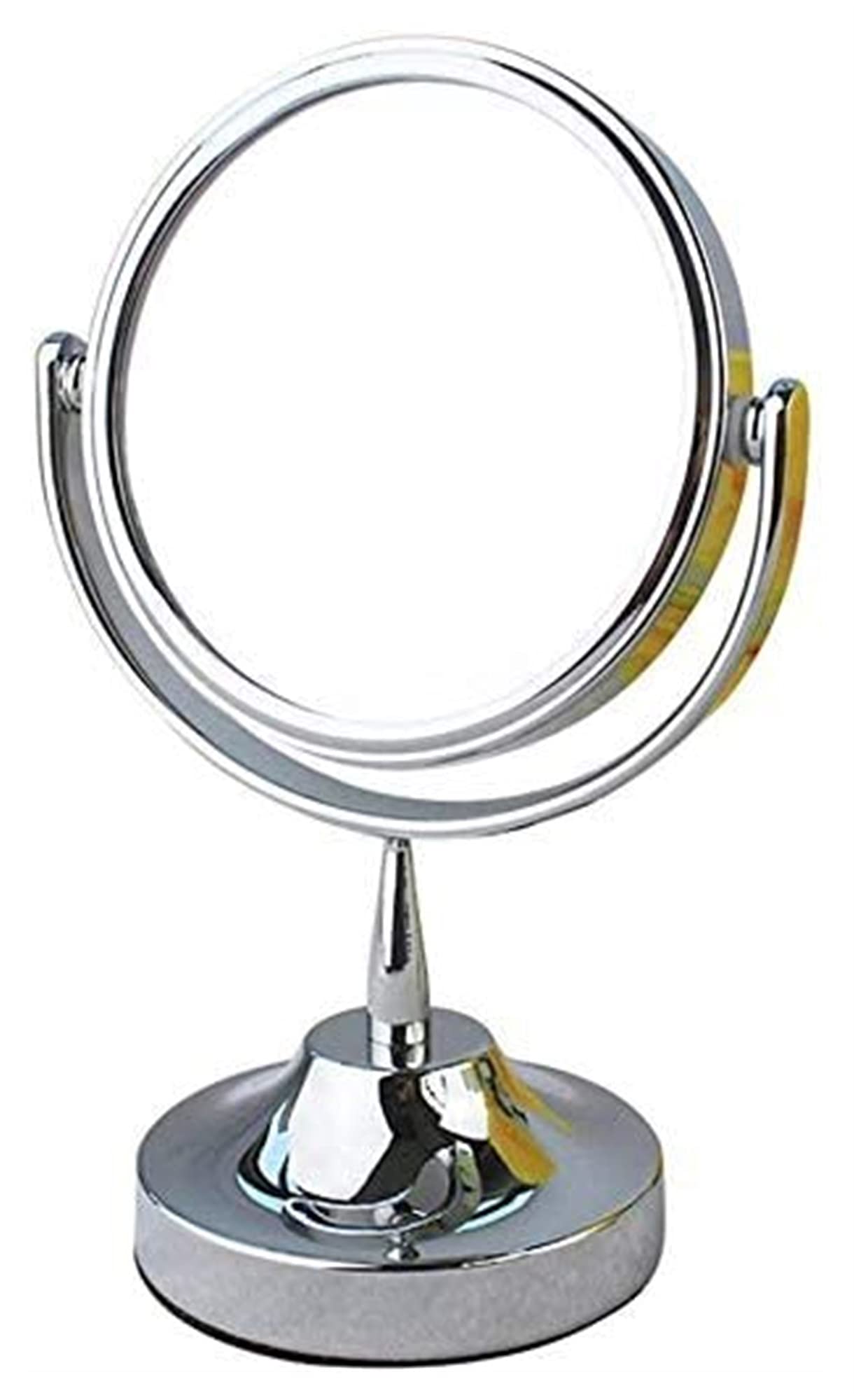 KEKEYANG Makeup Mirror - 360° Rotating LED Vanity Mirror with Touch Control, 10X Magnification for Precision Makeup, Skincare & Hair Styling | Perfect for Home, Salon, Travel & Professional Makeup Artists
