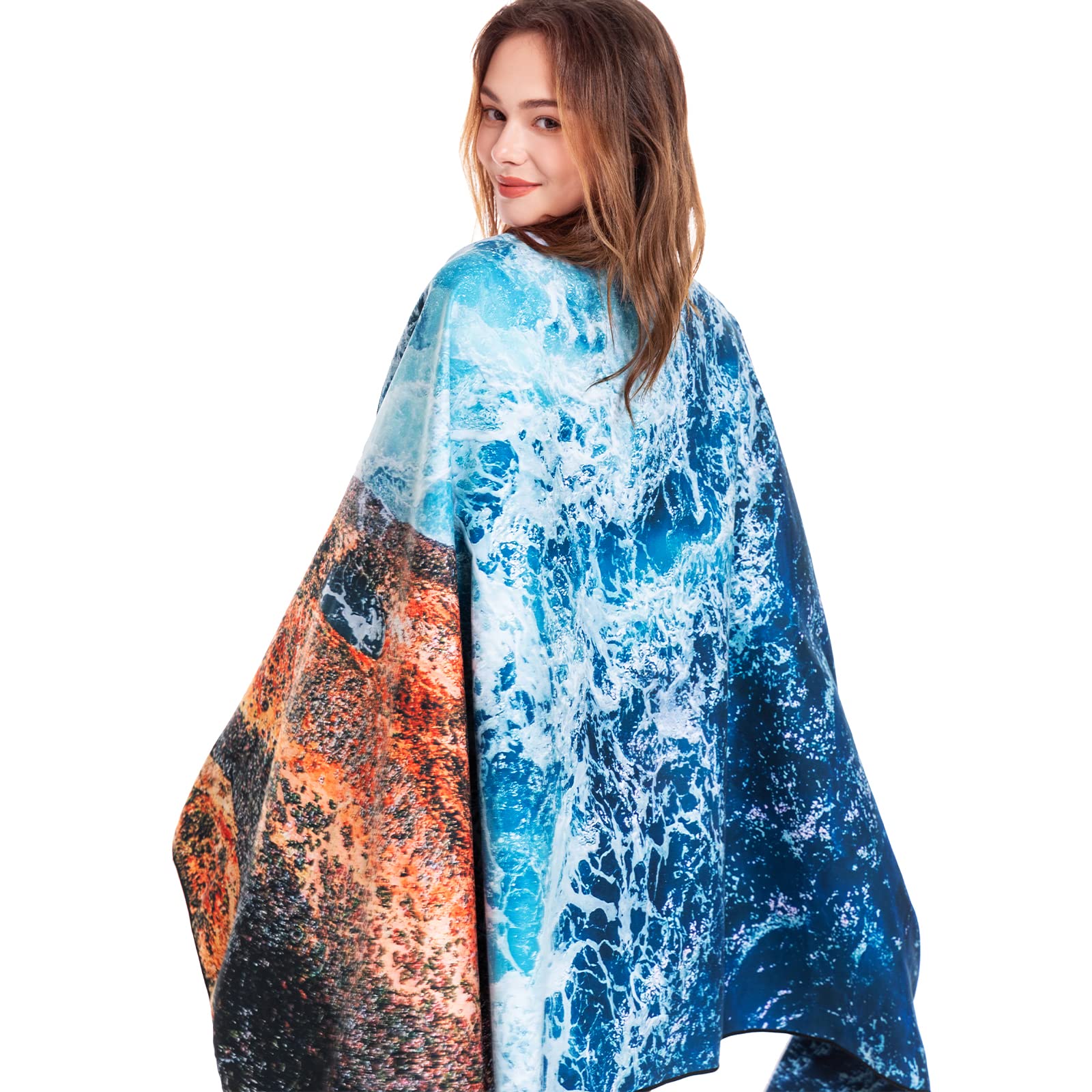 **DARCHEN Oversized Microfiber Beach Towel - Quick Dry, Sand-Free, Extra Large (70x35) & Large (63x32) - Lightweight & Compact for Travel, Pool, Beach - Perfect for Adults & Kids [1 or 4 Pack]**