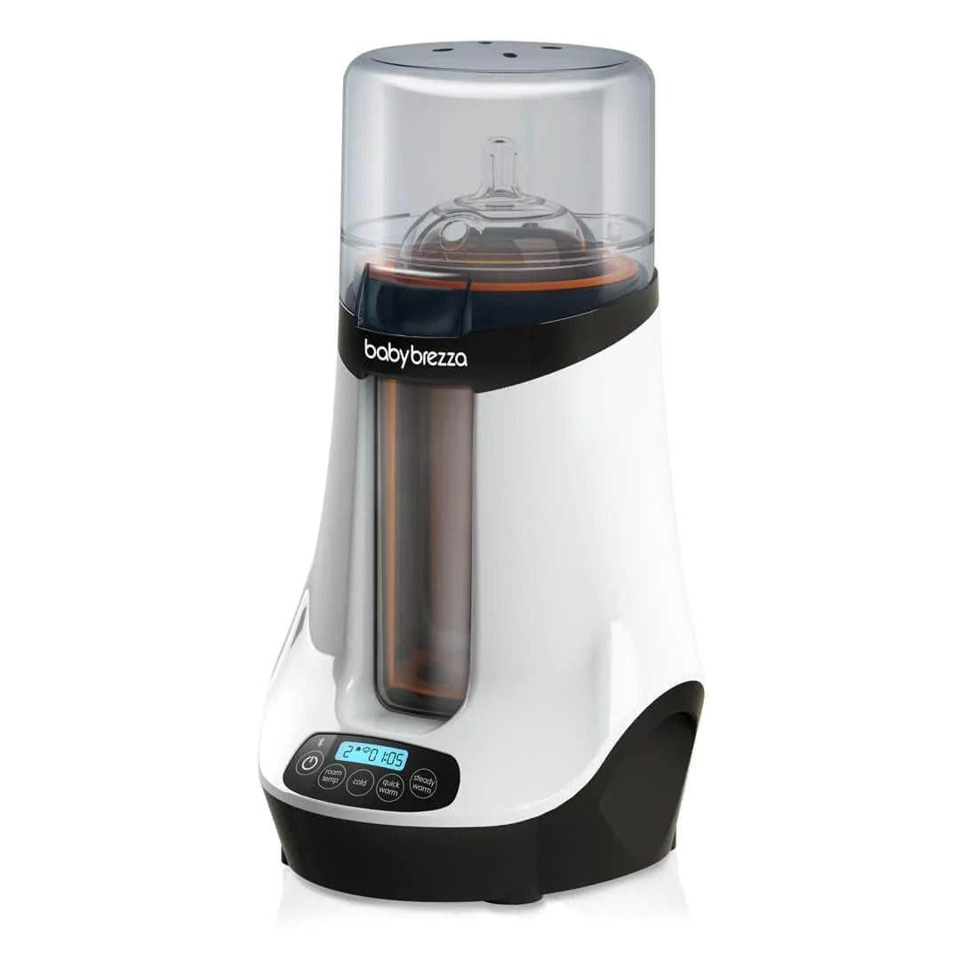Baby Brezza Safe & Smart Bluetooth Bottle Warmer - Fast & Precise Warming for Baby Bottles, Breastmilk & Formula - Perfect for Night Feeds, Travel & Daycare Use