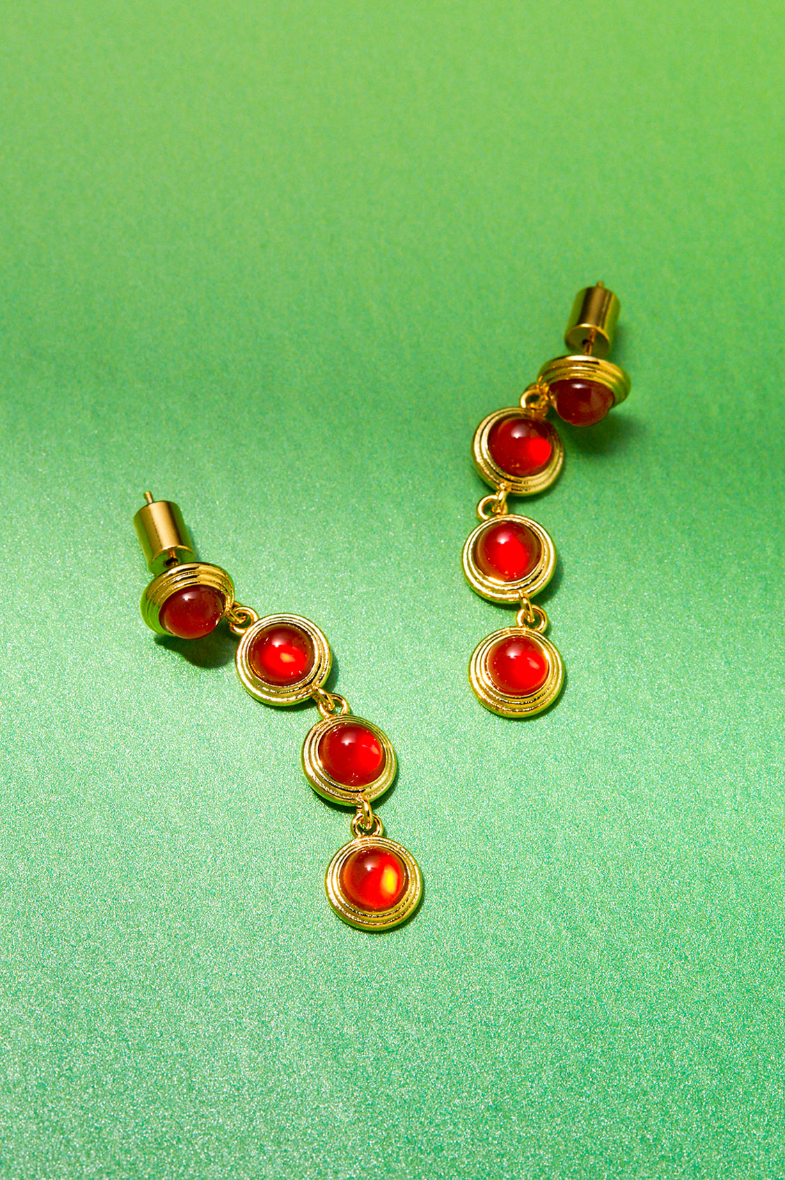 Exquisite Gemstone Drop Earrings for Women - Elegant Dangle Earrings with Natural Stones - Perfect for Weddings, Parties & Special Occasions