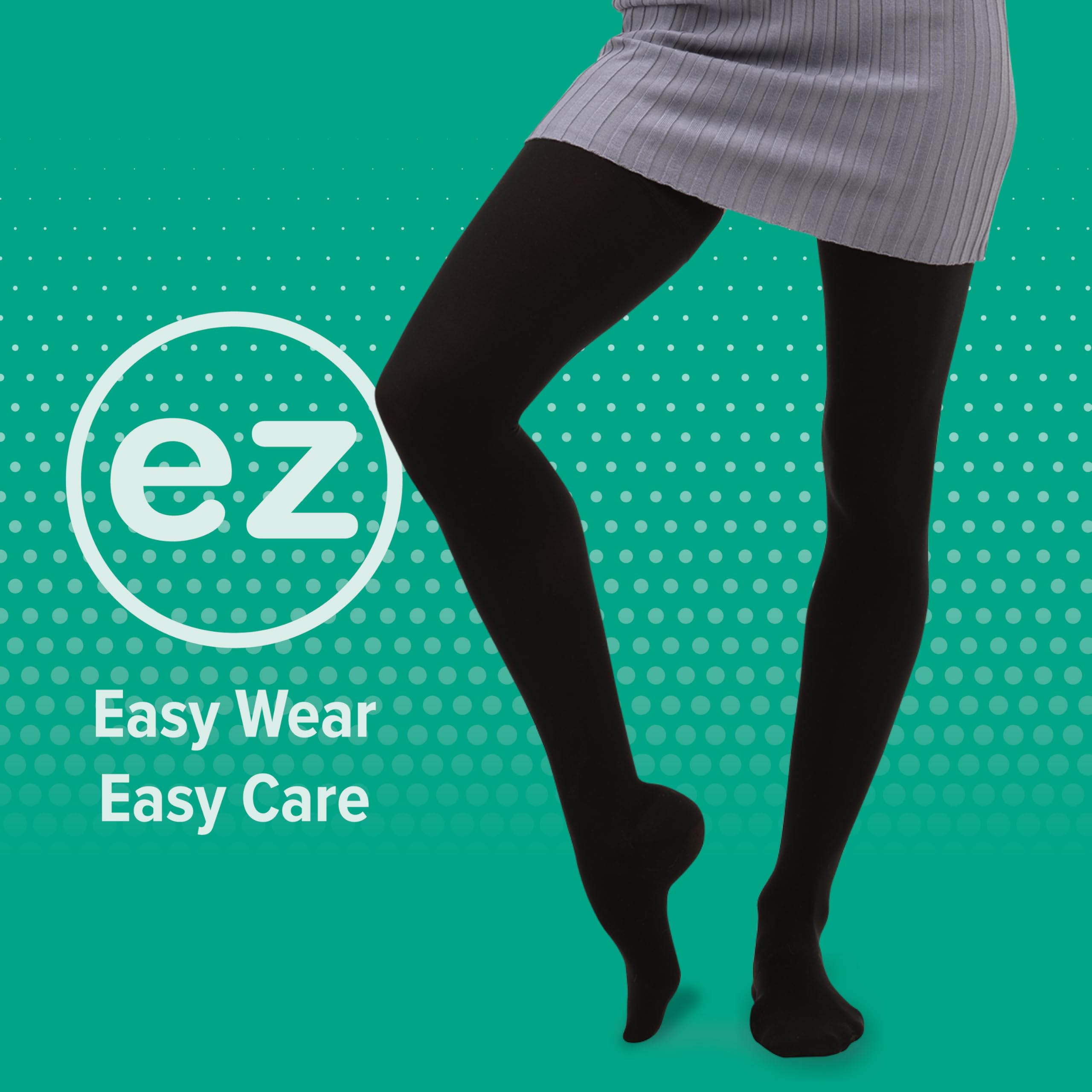 Juzo Soft 2001 Thigh-High 20-30mmHg Compression Stockings for Women - Closed Toe Medical Support Stockings for Varicose Veins, Swelling & Circulation - Perfect for Travel, Pregnancy & Daily Comfort