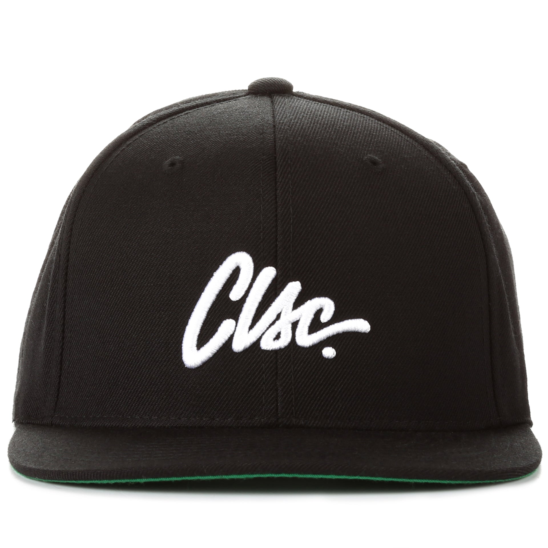 CLSC Script Snapback Hat - Black Adjustable Dad Cap for Men & Women - Perfect for Casual Wear, Street Style & Outdoor Activities