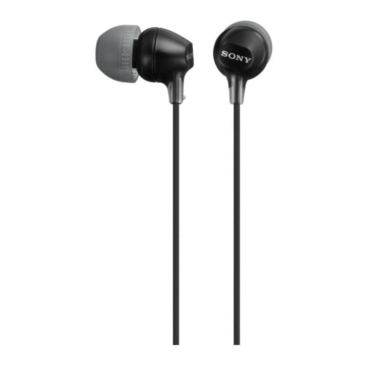 Sony MDR-EX15LP EX Series In-Ear Earbud Headphones - 50 Pack (Black) | High-Quality Sound, Comfortable Fit | Perfect for Gym, Travel & Everyday Use