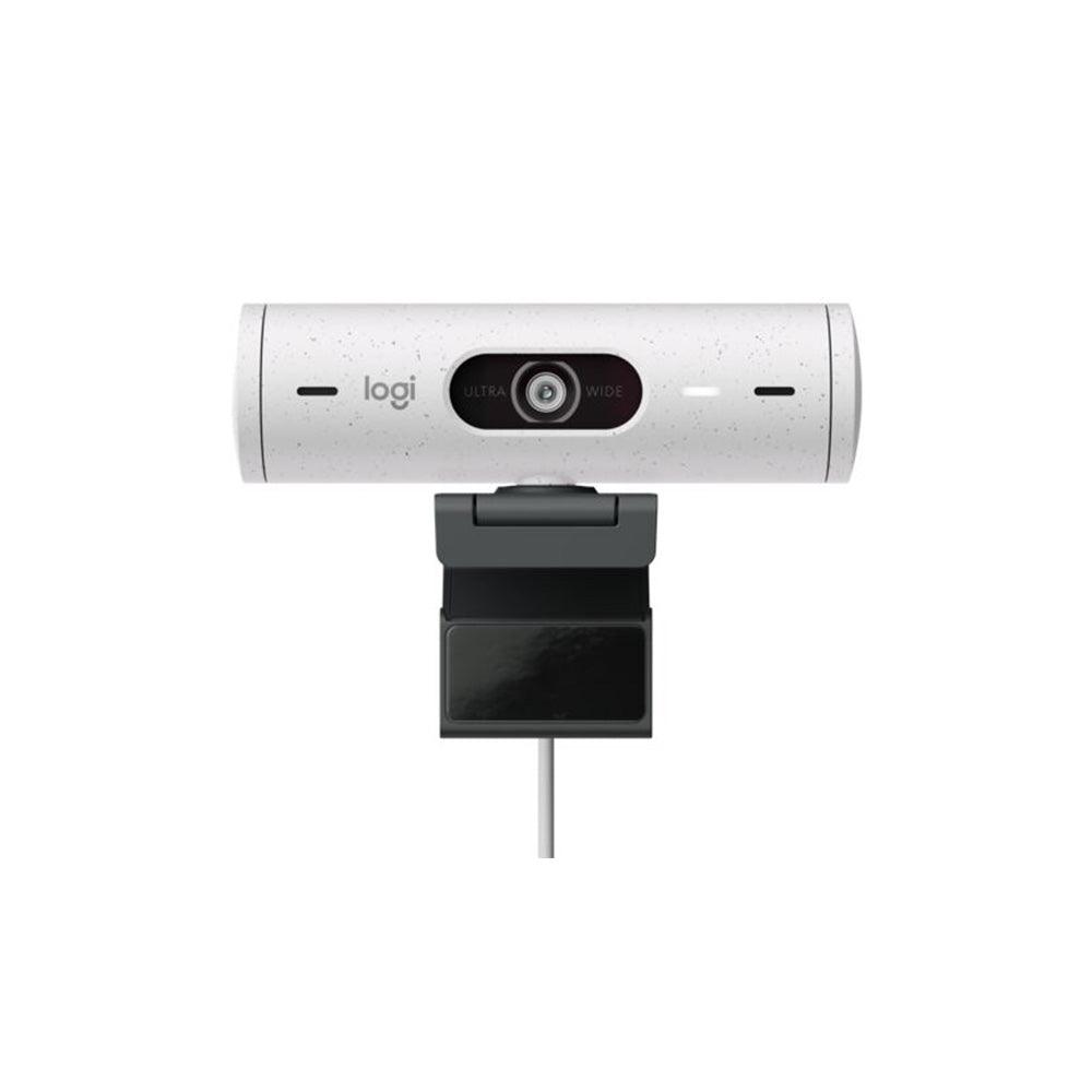 Logitech BRIO 500 Webcam - 4K Ultra HD Video, HDR, Noise-Canceling Mic for Zoom Meetings, Streaming & Home Office - Perfect for Remote Work, Online Classes & Video Conferencing