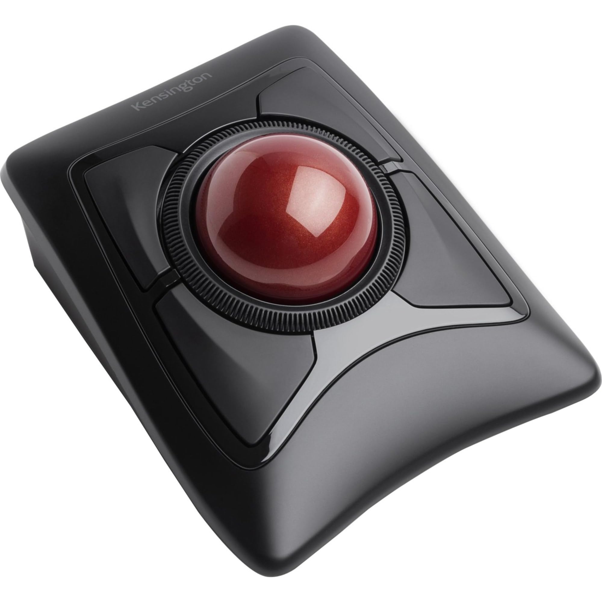 Kensington Expert Wireless Trackball Mouse (K72359WW) - Ergonomic Black Computer Mouse with Precision Scroll Wheel, 3.5