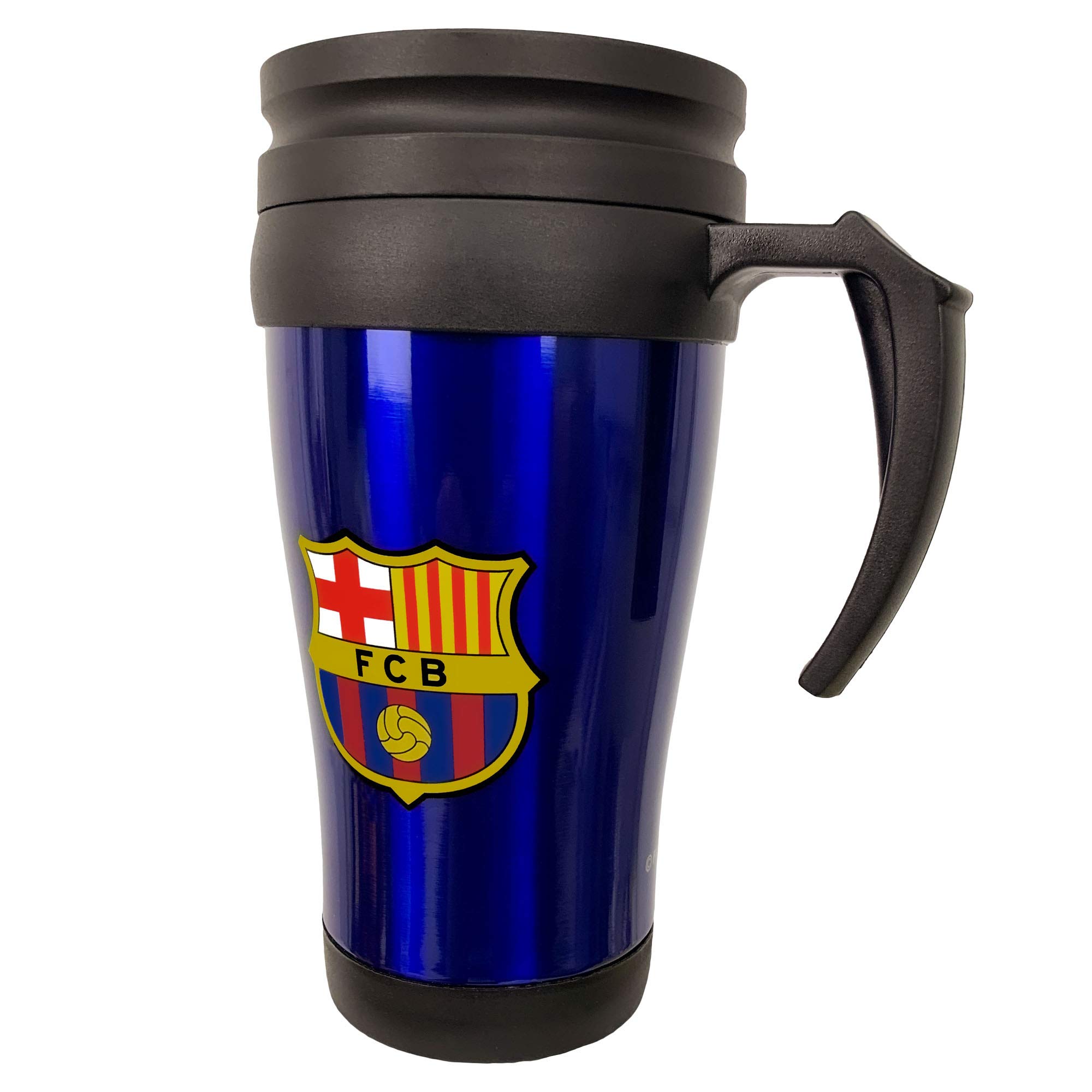 Alusport BCN Stainless Steel Insulated Travel Mug for Men - Keeps Drinks Hot or Cold for Hours - Perfect for Commuting, Camping & Outdoor Adventures