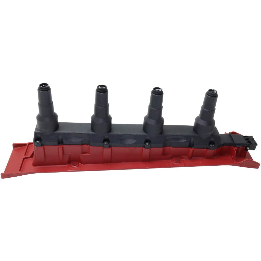 Saab 9-3 Ignition Coil Pack 1999 - 10 Male Blade Terminals 12V Replacement Part (55561132, 9167017) - Compatible with Saab 9-3 Models - Perfect for Engine Performance & Smooth Acceleration