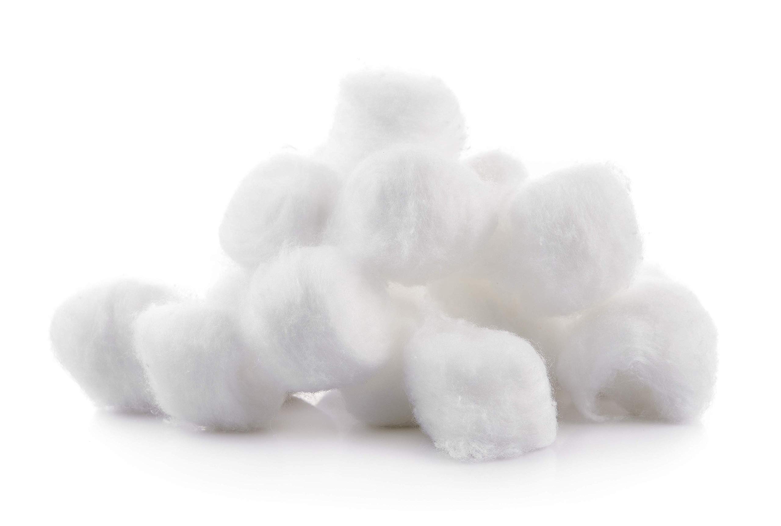 Premium 100% Cotton Balls - 500 Count Soft & Absorbent for Makeup Removal, First Aid, Baby Care & Crafts | Hypoallergenic & Unscented | Perfect Stix Brand