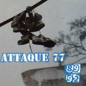 Attaque 77 89/92 - Vintage Punk Rock Band Merchandise & Collectibles | Perfect for Music Fans, Punk Enthusiasts, and Vintage Collectors