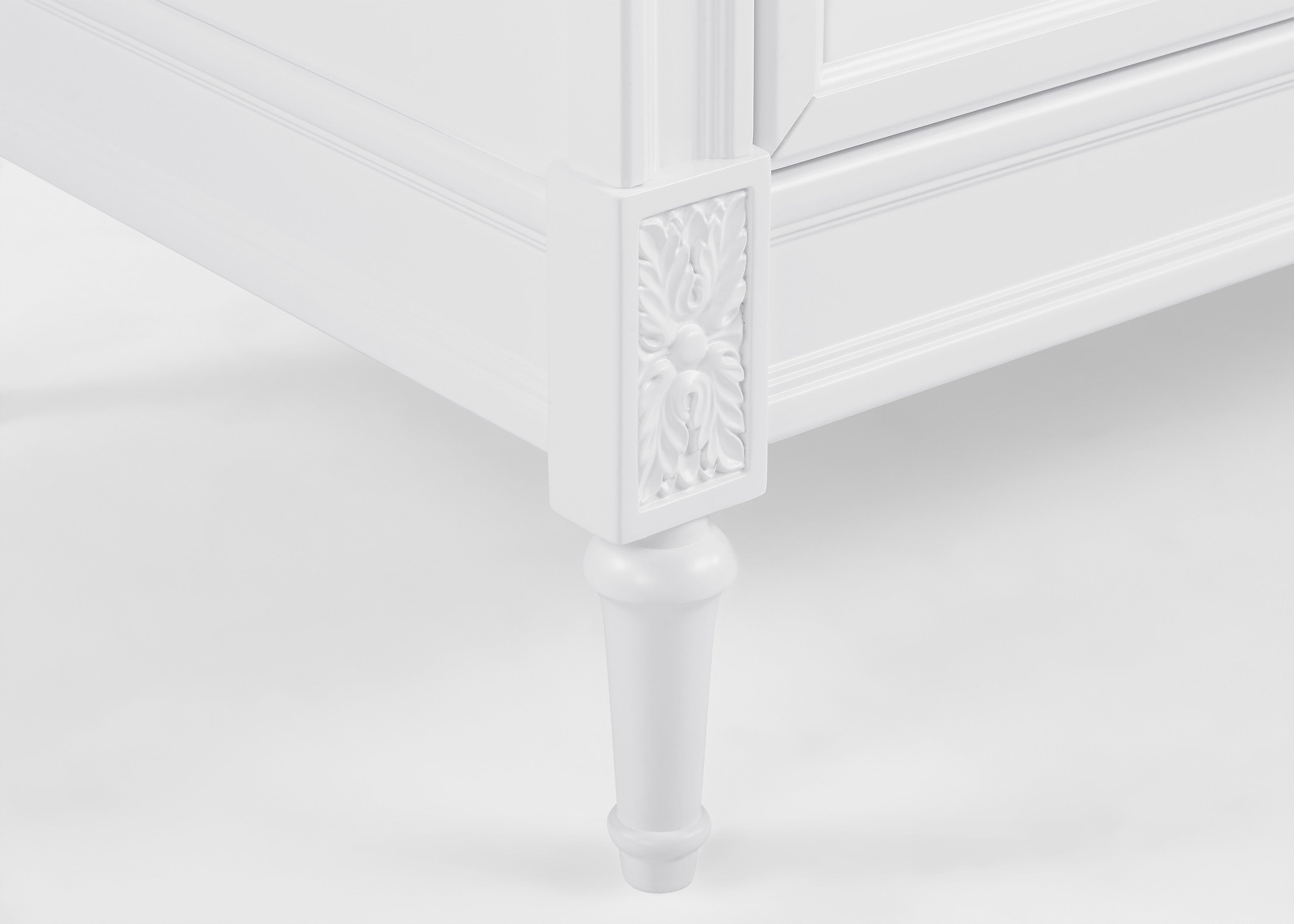 Heritage 4-Drawer Baby Dresser with Changing Table Top & Safety Interlocking Drawers - Perfect for Nursery Organization and Infant Care
