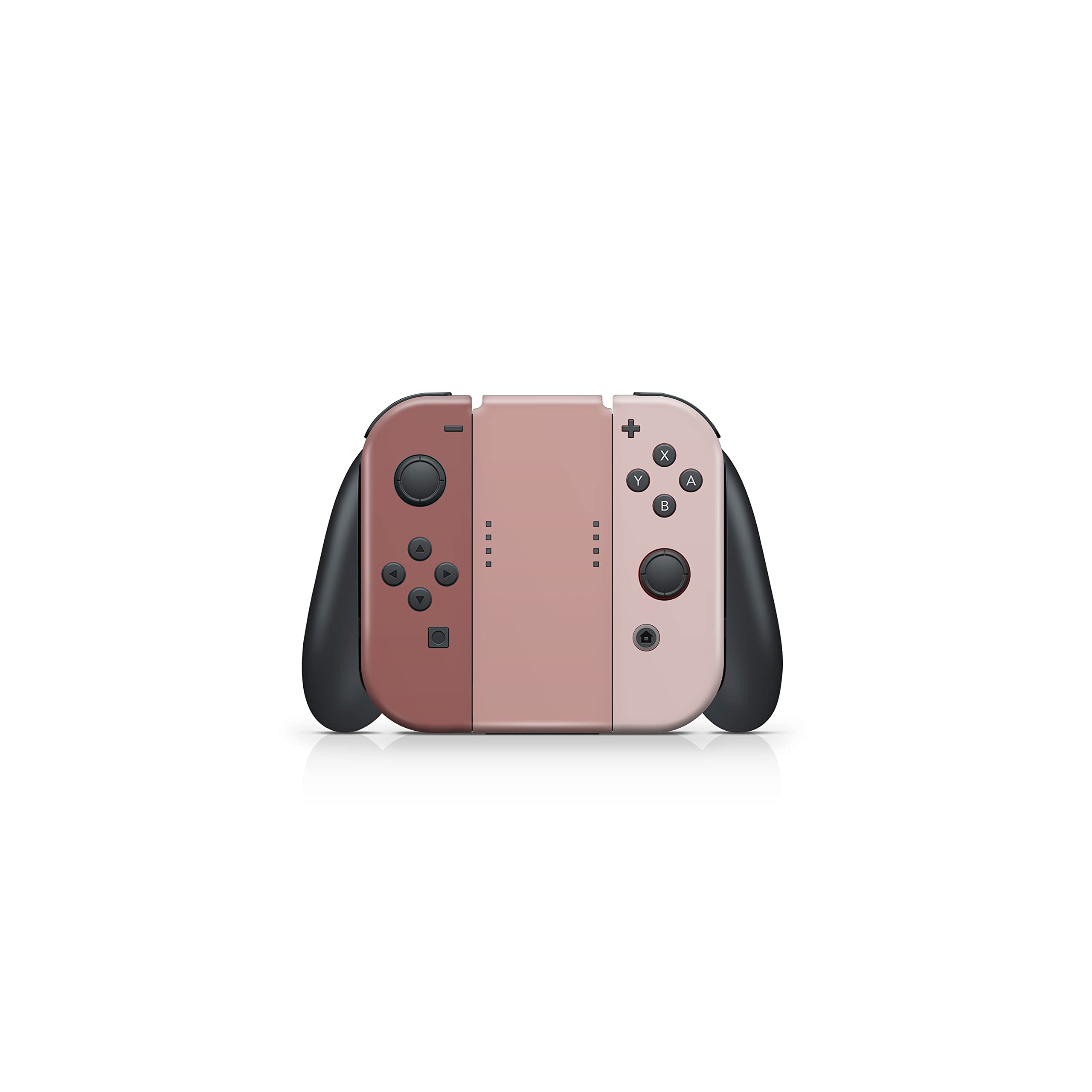 Retro Brown Color Block Vinyl Skin Wrap Cover for Nintendo Switch - Premium 3M Full Body Decal Sticker, Compatible with All Switch Models - Perfect for Gaming, Travel & Personalization