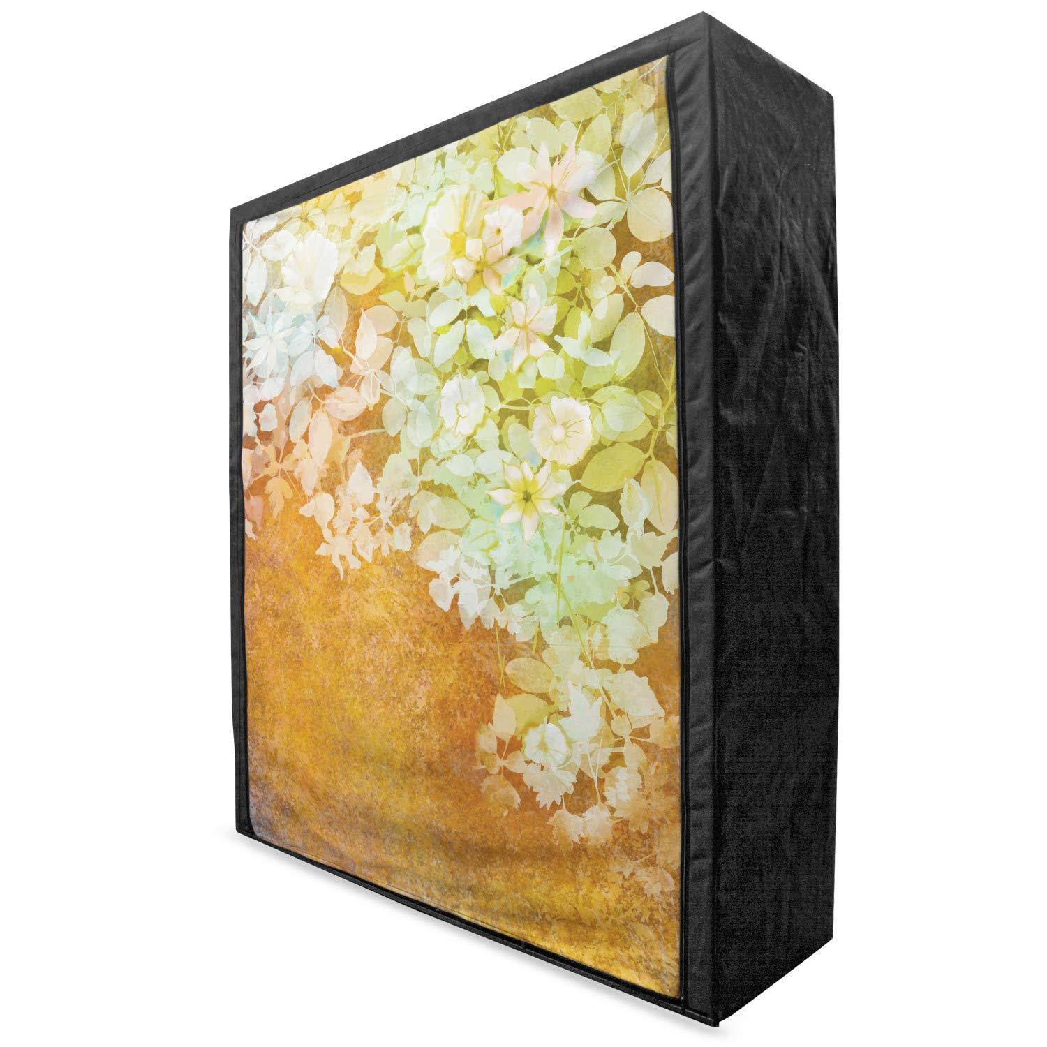 Ambesonne Portable Fabric Wardrobe with Shelves - 59