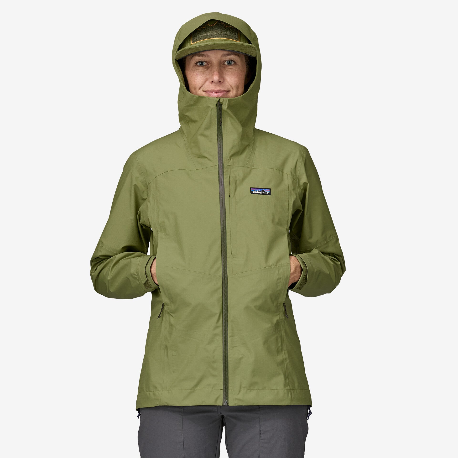Boulder Fork Women's Waterproof Rain Jacket - Lightweight Windproof Hiking Jacket for Outdoor Activities, Camping & Travel