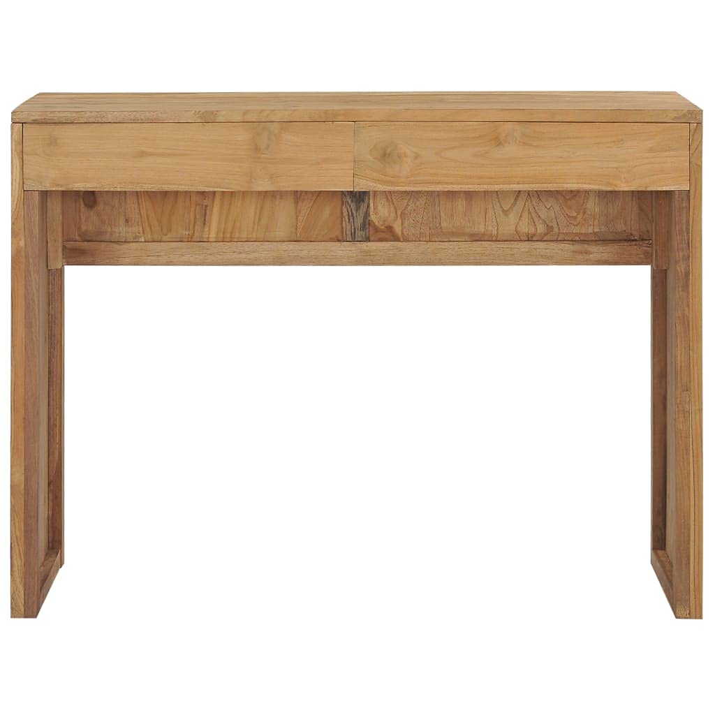 Solid Teak Wood Console Table - 39.4