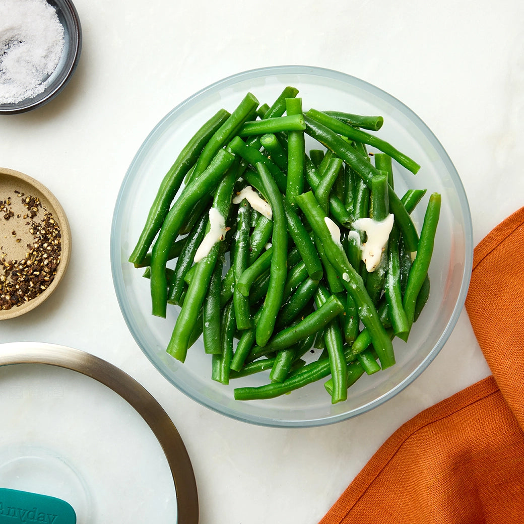 Best Way to Microwave Green Beans - Quick & Easy Recipe for Perfectly Cooked Vegetables | Healthy Side Dish for Meals & Meal Prep