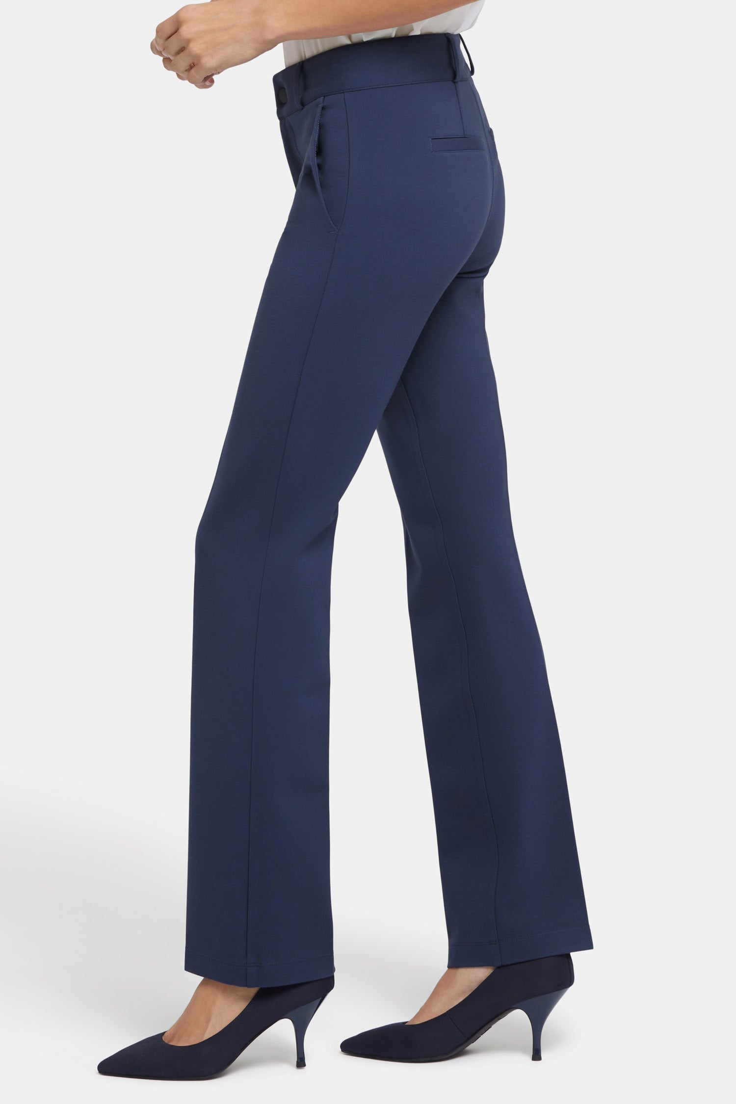 Classic Oxford Navy Dress Pants for Men - Professional & Comfortable Office Wear, Business Casual & Formal Occasions