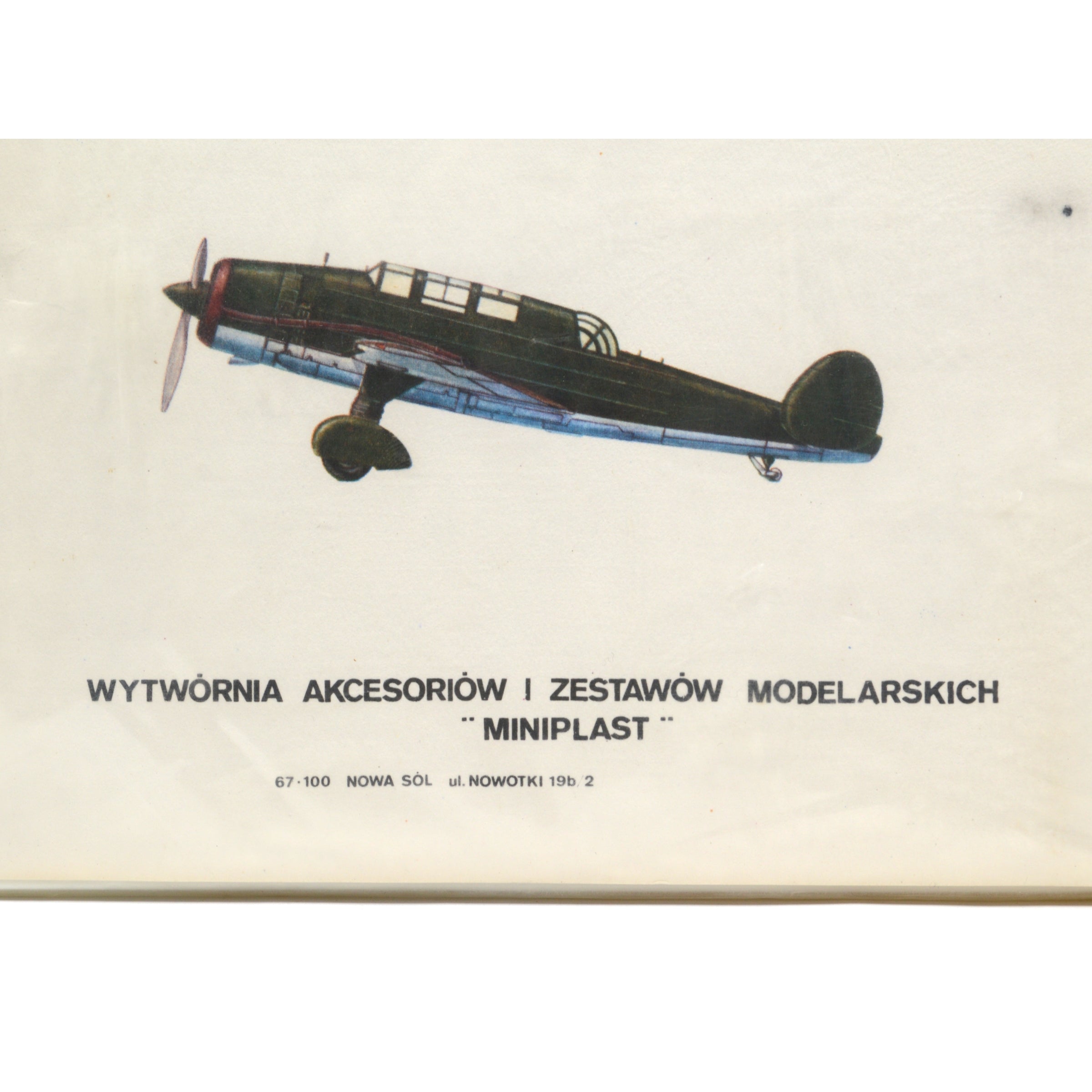 1:48 Scale PZL 46 SUM Airplane Model Kit - Brand New Polish-Made MINIPLAST Collectible - Perfect for Aviation Enthusiasts & Scale Model Displays