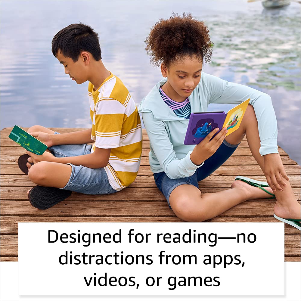 Kindle Paperwhite Kids - 16GB E-Reader with Robot Dreams Cover | Encourages Daily Reading for Children | Perfect for Bedtime Stories, Travel & Learning