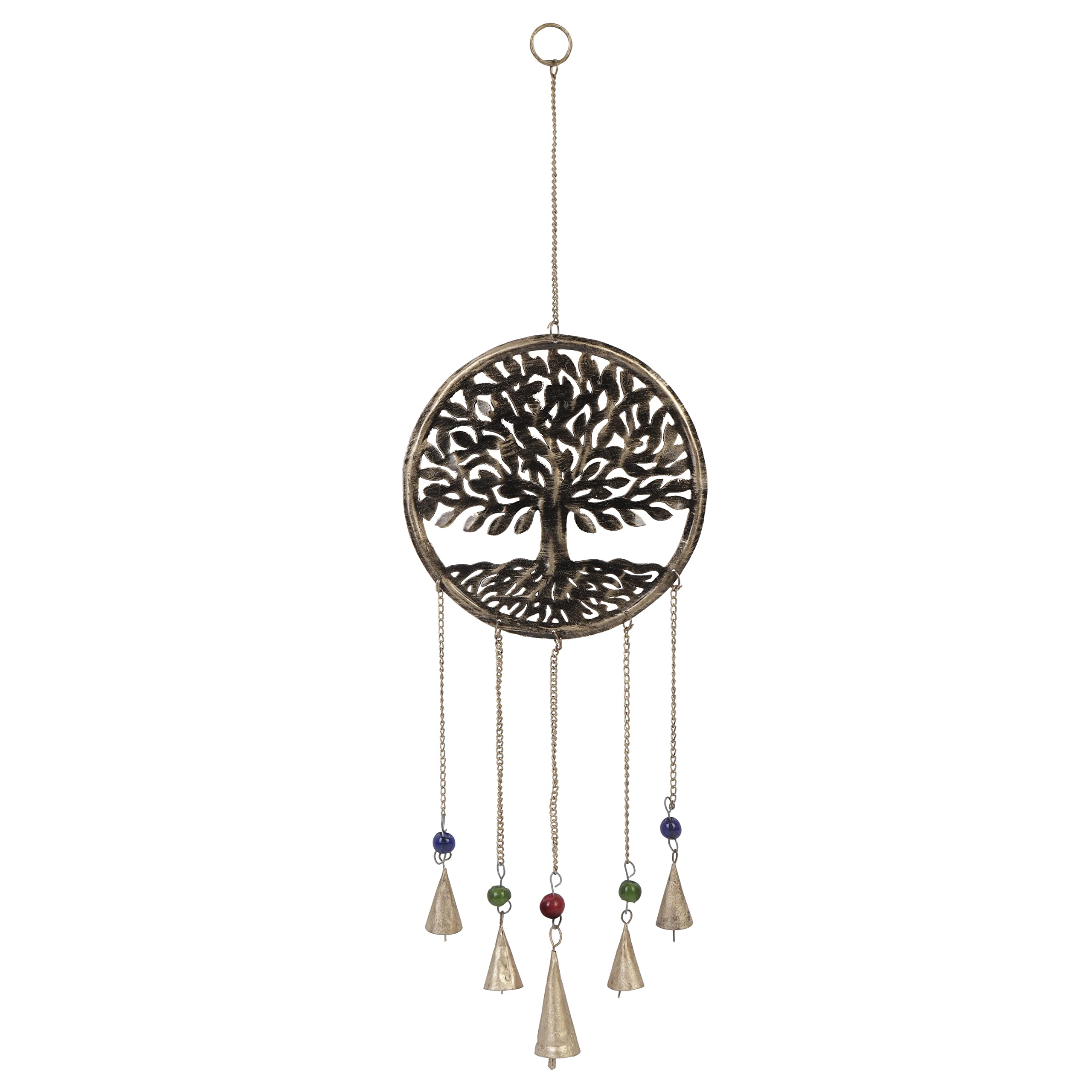Shilppam Tree of Life Wall Decor - Handcrafted Metal Wall Art Hanging for Living Room, Bedroom, Office - Sacred Unity Symbol & Meaningful Housewarming Gift - Perfect for Home Decor & Spiritual Spaces