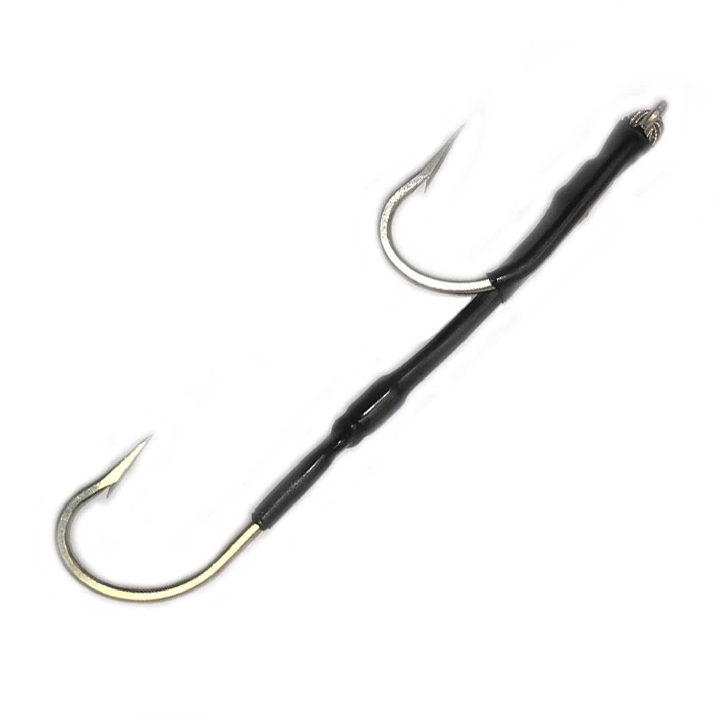 Capt. Harry's 7754 Straight Double Hook Wahoo Rigs - Premium Saltwater Fishing Lures for Wahoo, Tuna & Mahi - Perfect for Offshore Trolling & Deep Sea Fishing Adventures