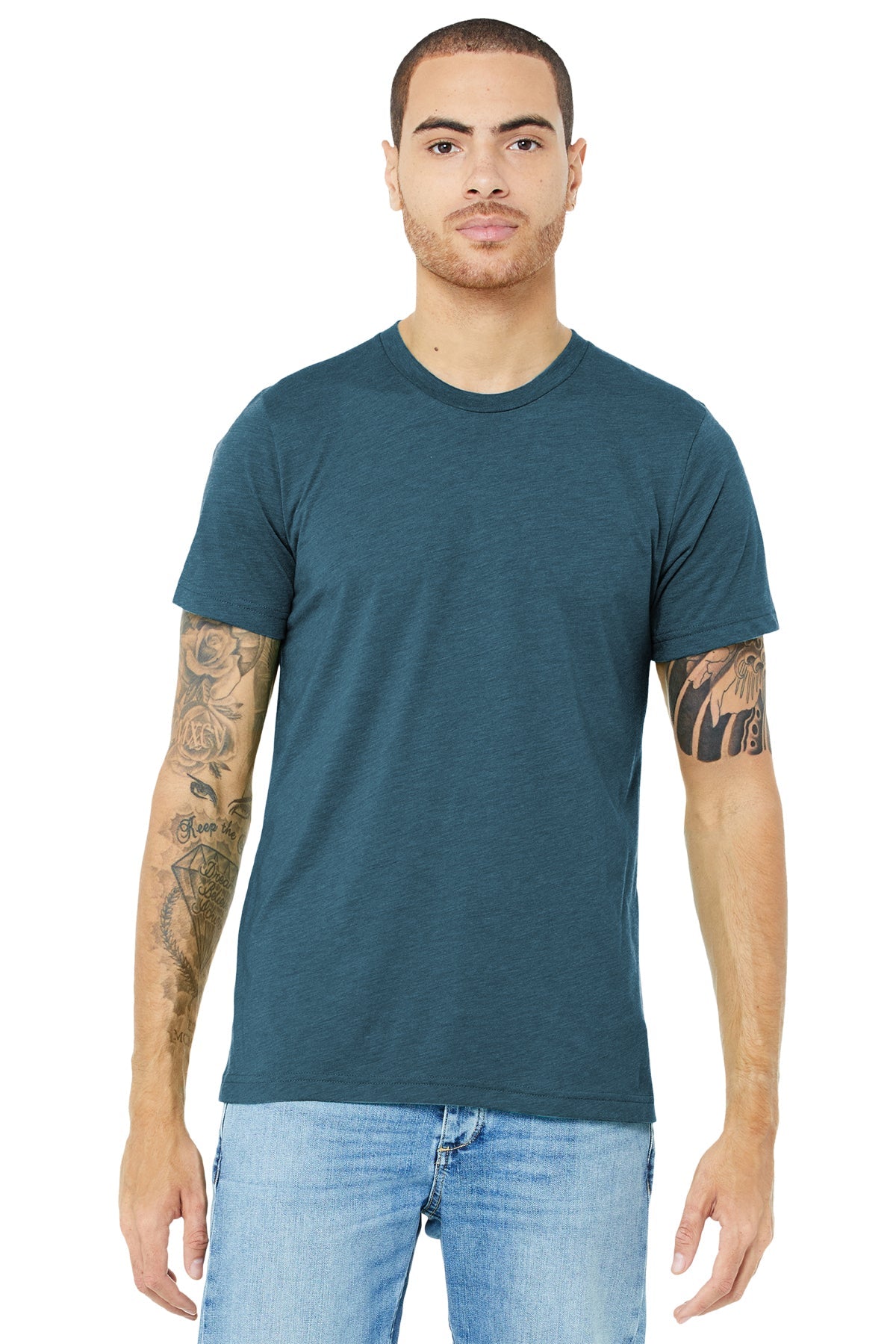 Bella Canvas Unisex Triblend T-Shirt - Soft Comfortable Short Sleeve Crewneck Tee for Men & Women - Perfect for Casual Wear, Gym, and Everyday Outfits
